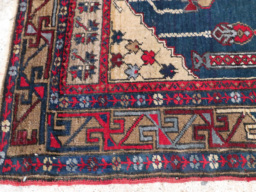 Antique Turkish Anatolian Rug (Pair: 1 of 2), No.27300 - Galerie Shabab