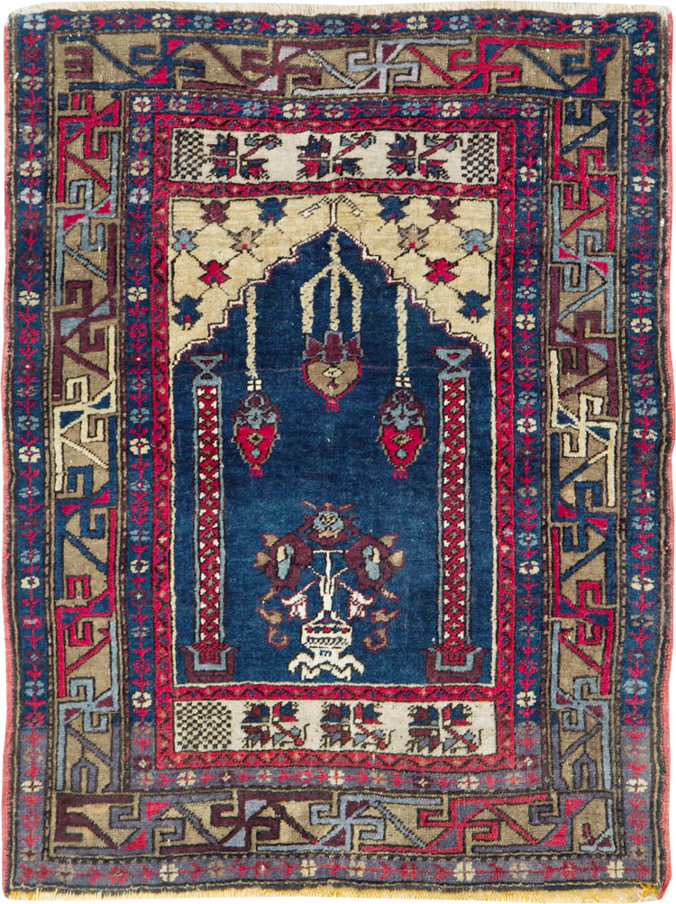 Antique Turkish Anatolian Rug (Pair: 2 of 2), No.27301 - Galerie Shabab