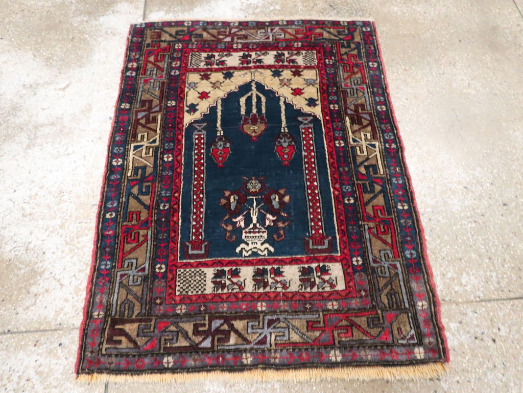 Antique Turkish Anatolian Rug (Pair: 2 of 2), No.27301 - Galerie Shabab