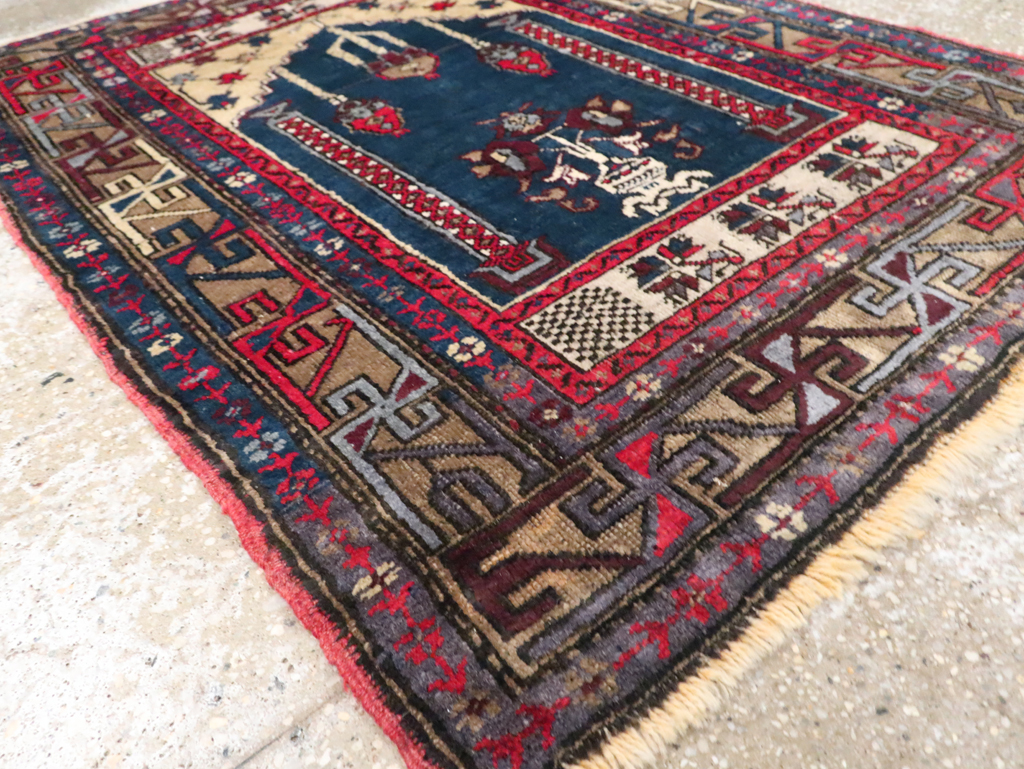 Antique Turkish Anatolian Rug (Pair: 2 of 2), No.27301 - Galerie Shabab