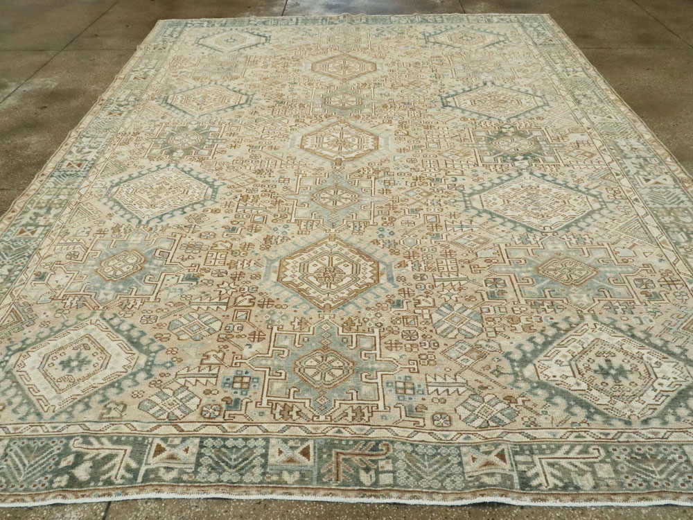 Vintage Persian Karajeh Rug, No.27305 - Galerie Shabab