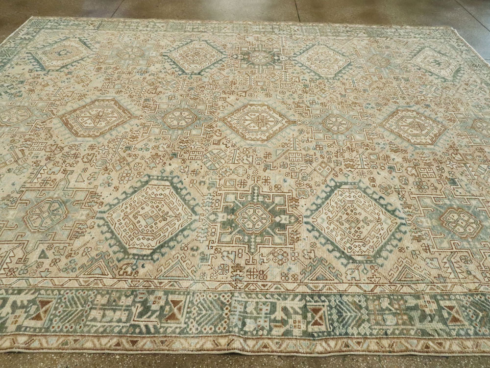 Vintage Persian Karajeh Rug, No.27305 - Galerie Shabab
