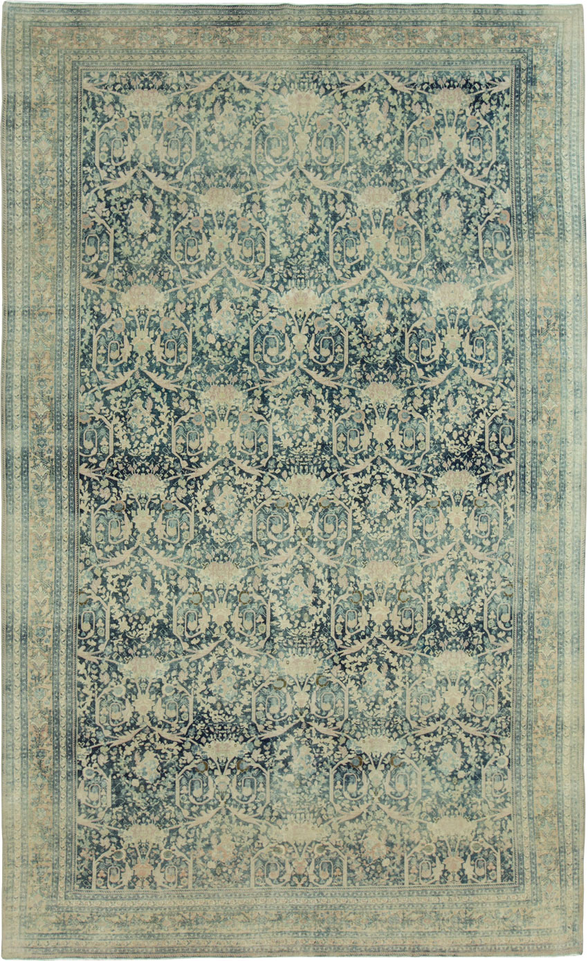 Antique Persian Tabriz Carpet, No.27309 - Galerie Shabab