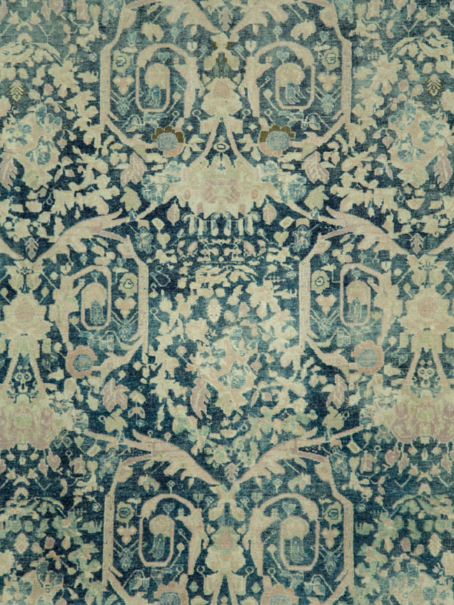 Antique Persian Tabriz Carpet, No.27309 - Galerie Shabab