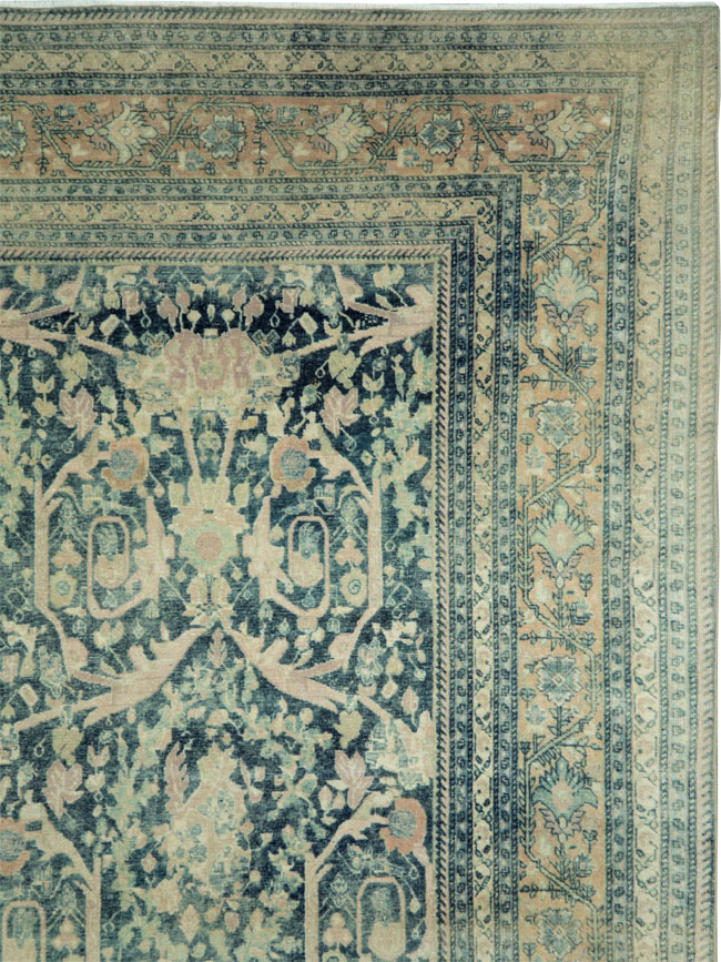 Antique Persian Tabriz Carpet, No.27309 - Galerie Shabab