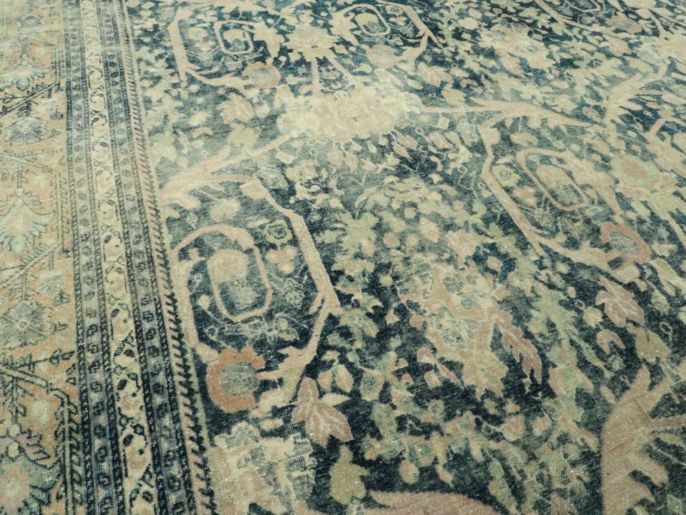 Antique Persian Tabriz Carpet, No.27309 - Galerie Shabab