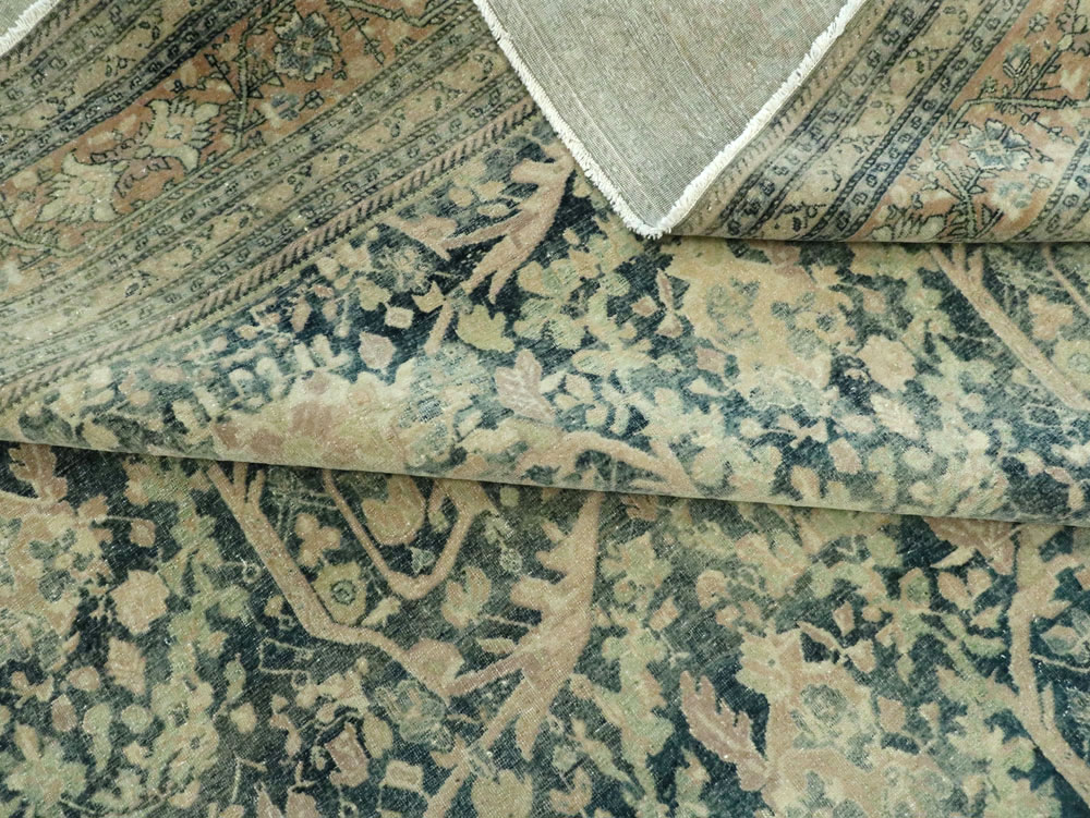 Antique Persian Tabriz Carpet, No.27309 - Galerie Shabab