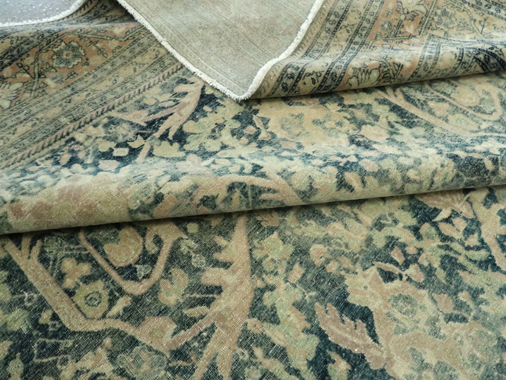 Antique Persian Tabriz Carpet, No.27309 - Galerie Shabab