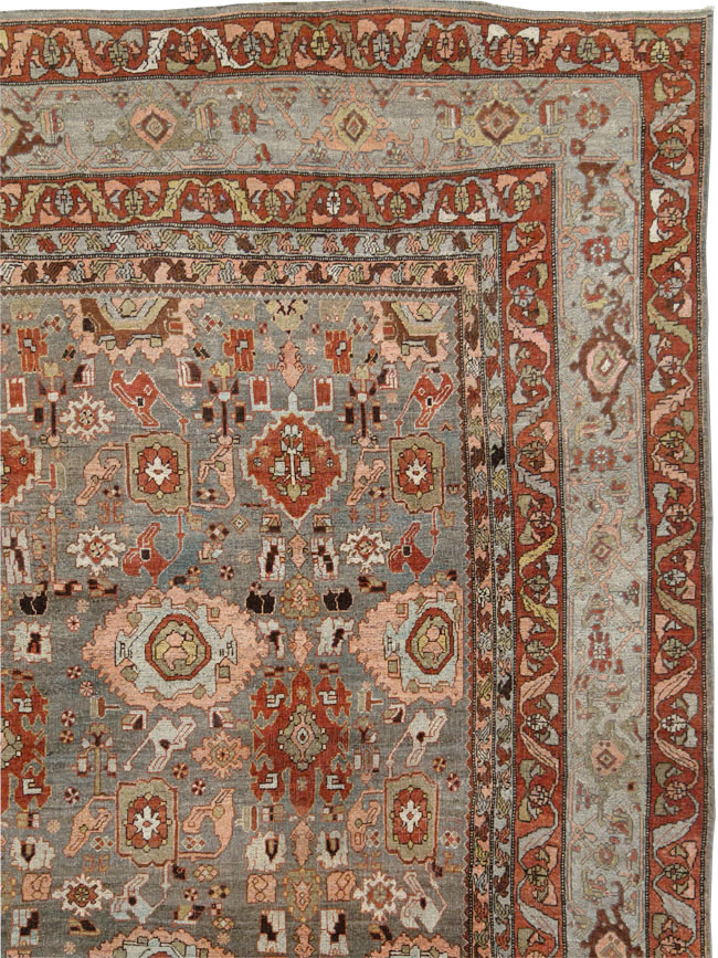Antique Persian Bidjar Oversize Carpet, No.27310 - Galerie Shabab