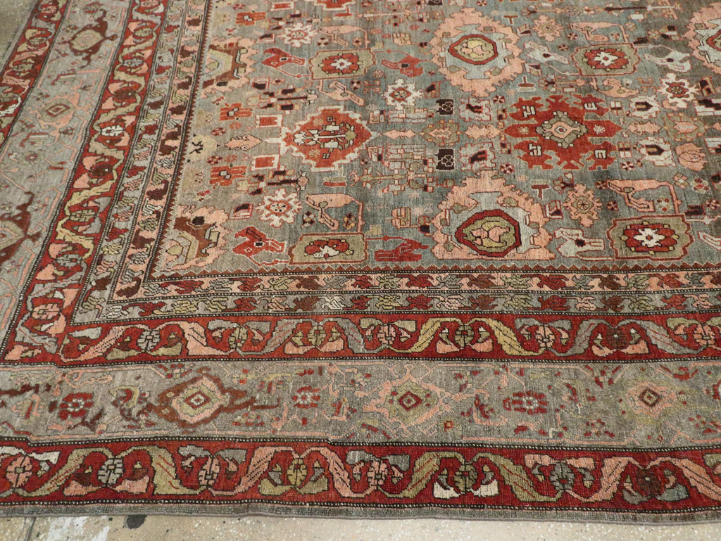 Antique Persian Bidjar Oversize Carpet, No.27310 - Galerie Shabab