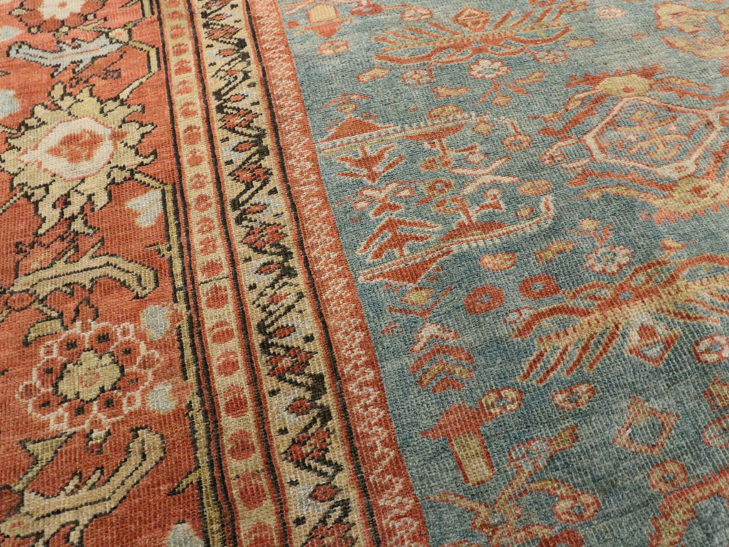 Antique Square Sultanabad Carpet, No.27313 - Galerie Shabab