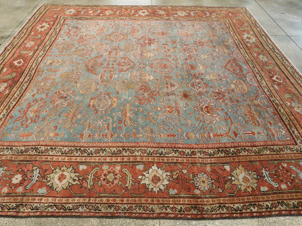 Antique Square Sultanabad Carpet, No.27313 - Galerie Shabab