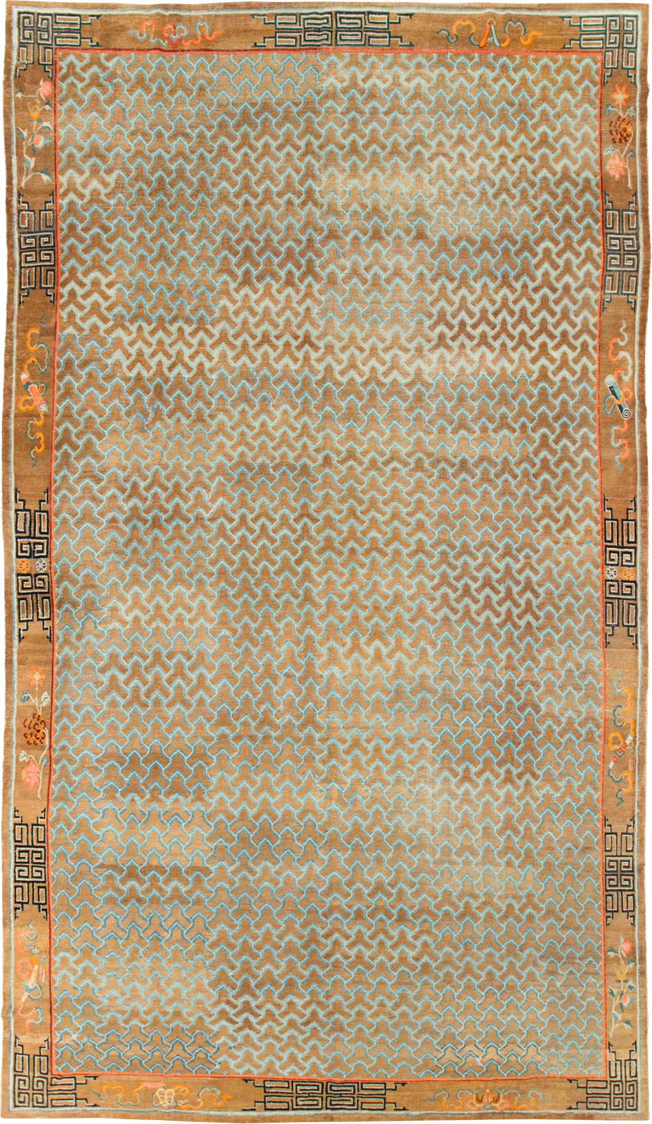 Antique Tibetan Carpet, No.27314 - Galerie Shabab