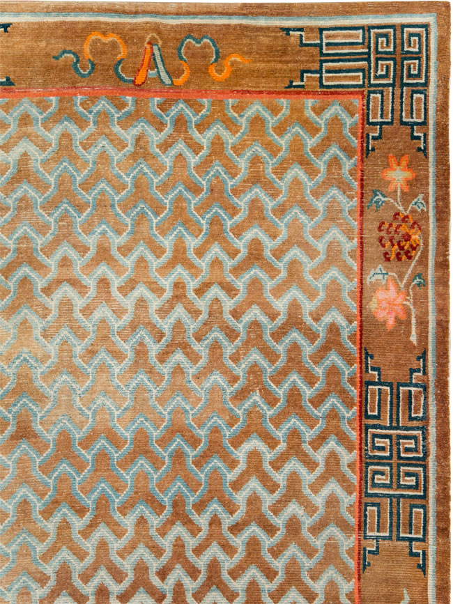 Antique Tibetan Carpet, No.27314 - Galerie Shabab