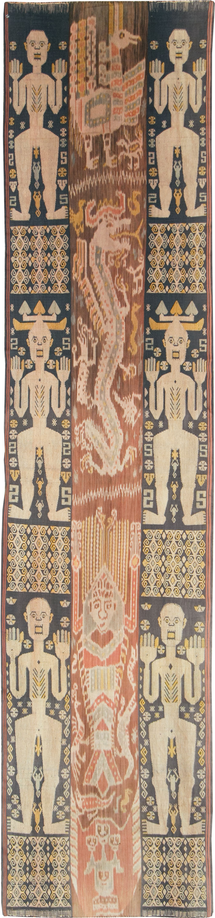 Vintage  Pictorial Textile, No.27325 - Galerie Shabab