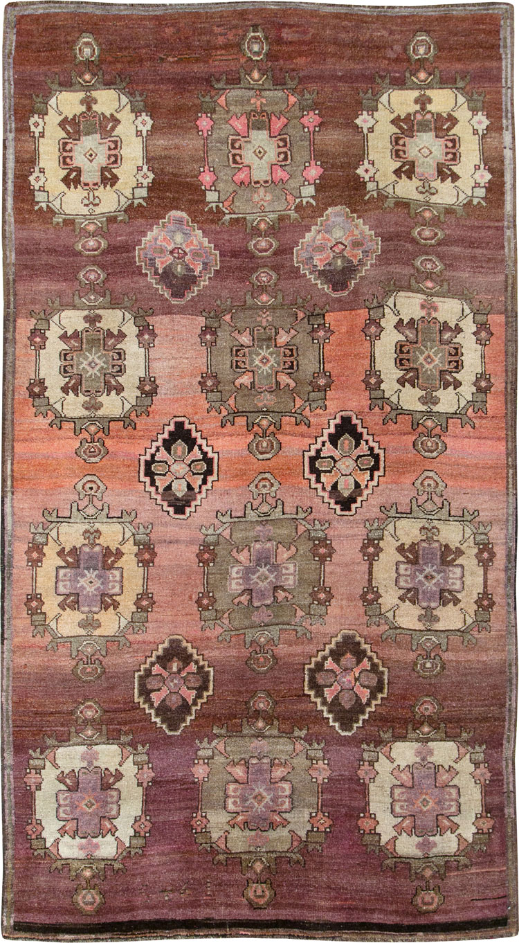 Vintage Turkish Anatolian Carpet, No.27336 - Galerie Shabab