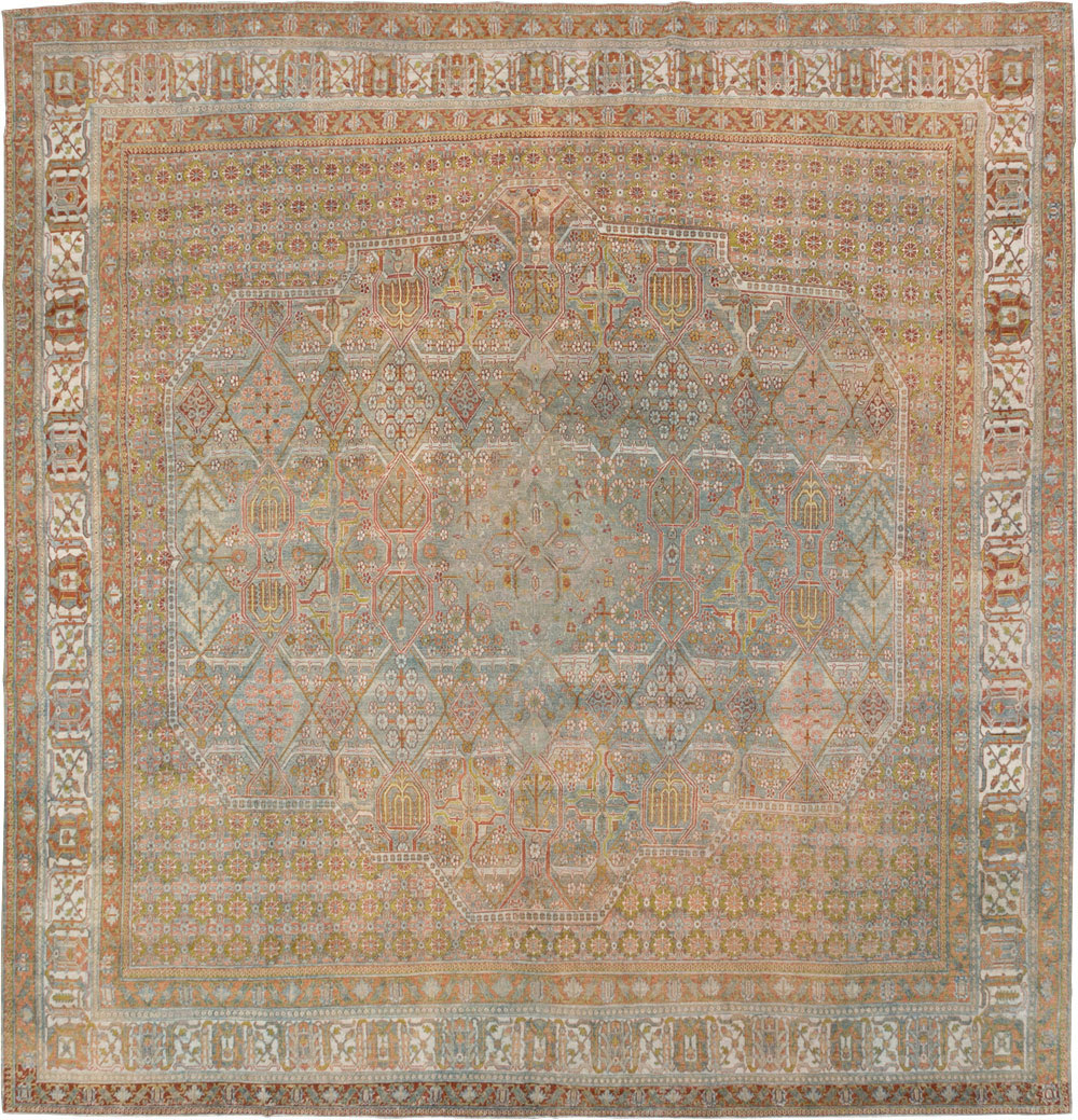 Antique Persian Joshegan Carpet, No.27337 - Galerie Shabab