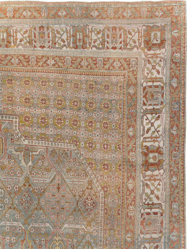 Antique Persian Joshegan Carpet, No.27337 - Galerie Shabab