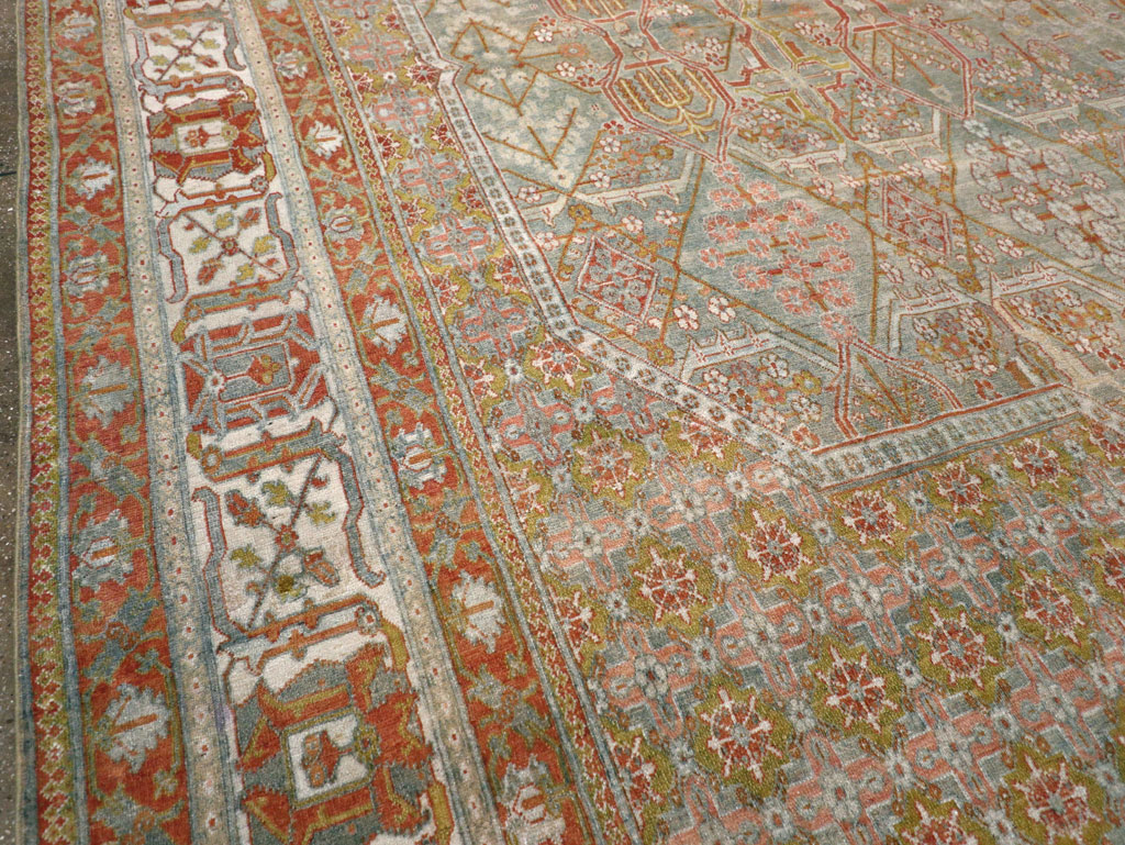 Antique Persian Joshegan Carpet, No.27337 - Galerie Shabab