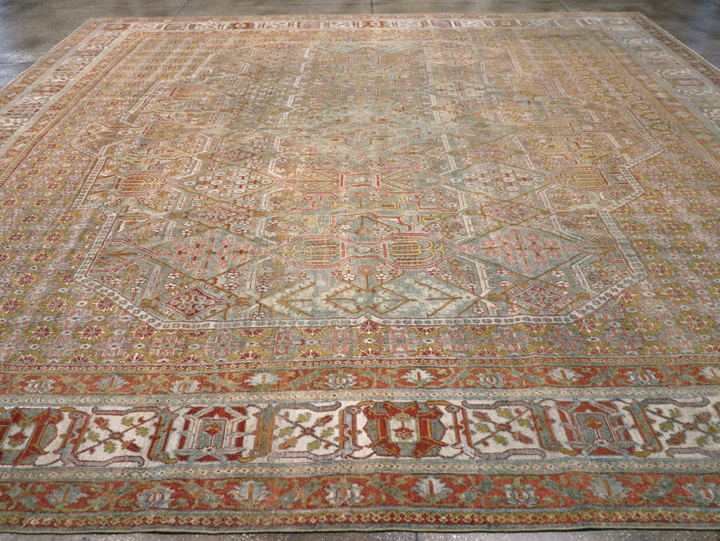 Antique Persian Joshegan Carpet, No.27337 - Galerie Shabab