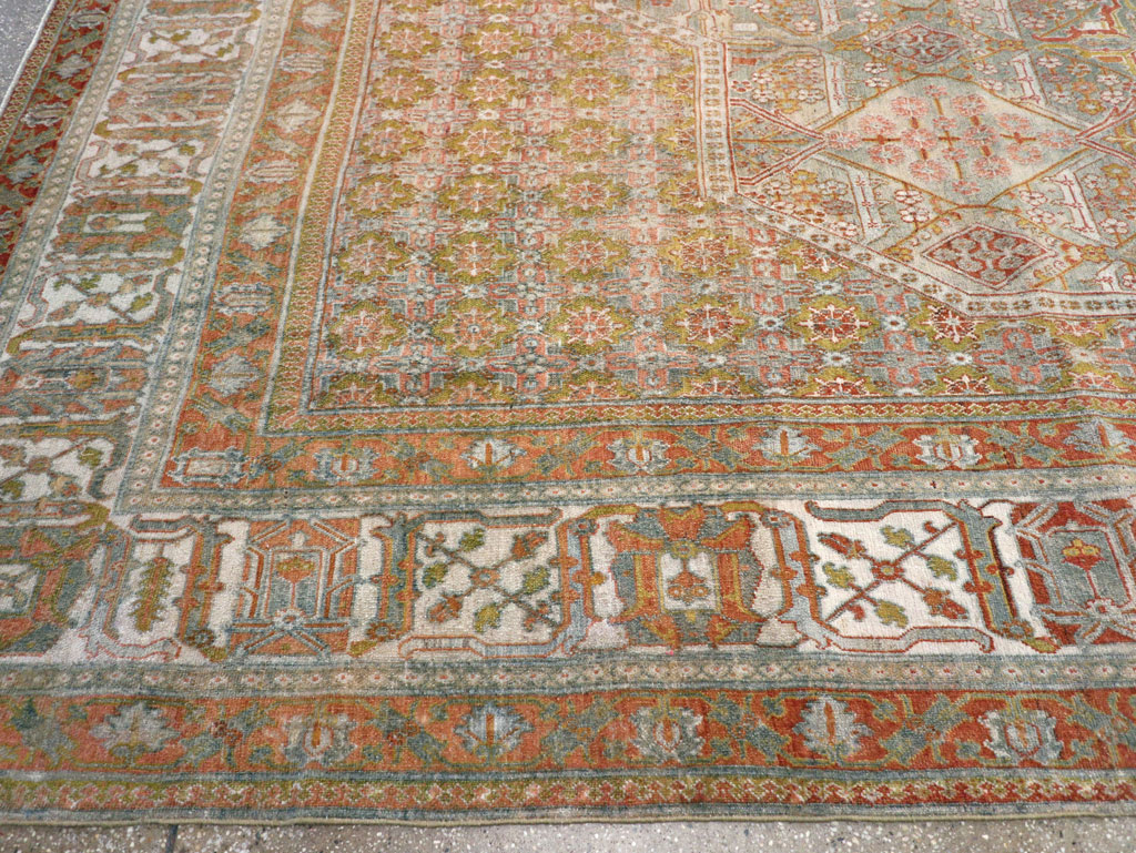 Antique Persian Joshegan Carpet, No.27337 - Galerie Shabab