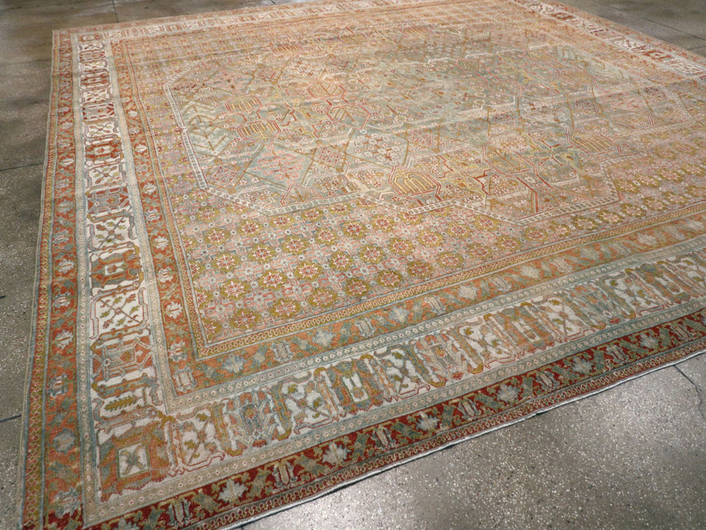 Antique Persian Joshegan Carpet, No.27337 - Galerie Shabab