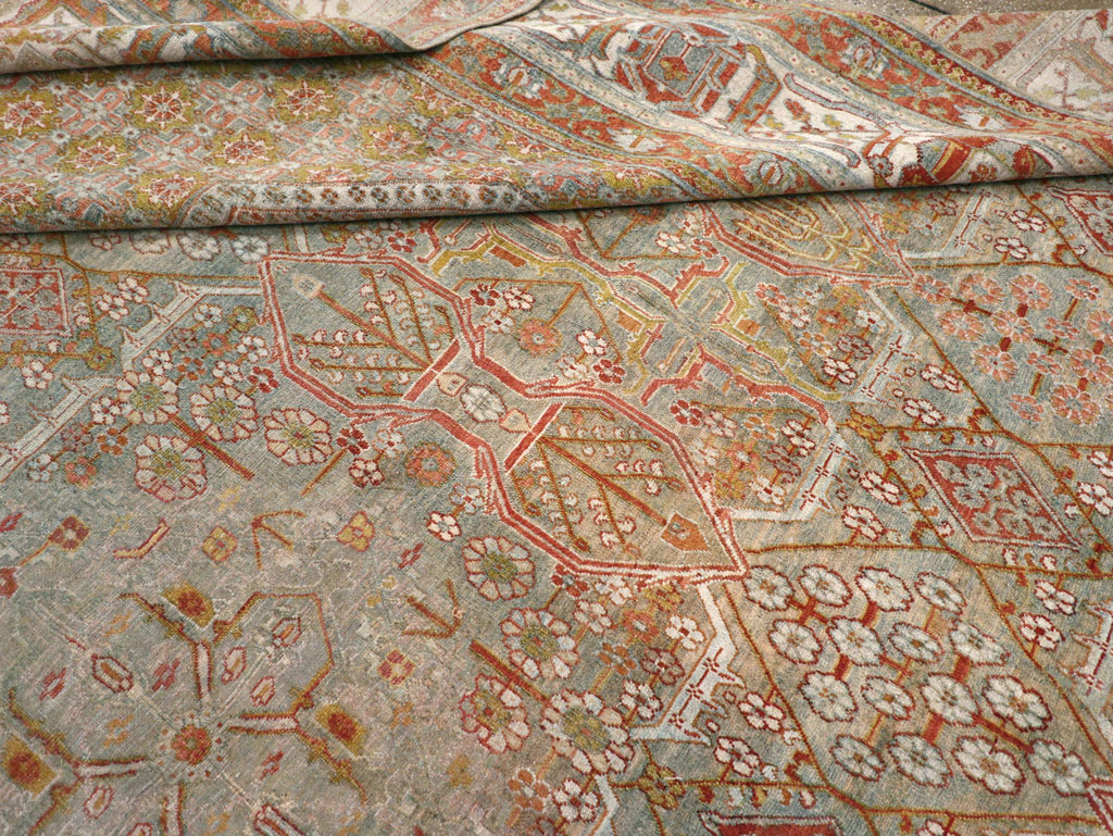 Antique Persian Joshegan Carpet, No.27337 - Galerie Shabab