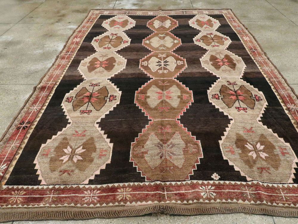 Vintage Turkish Anatolian Carpet, No.27341 - Galerie Shabab
