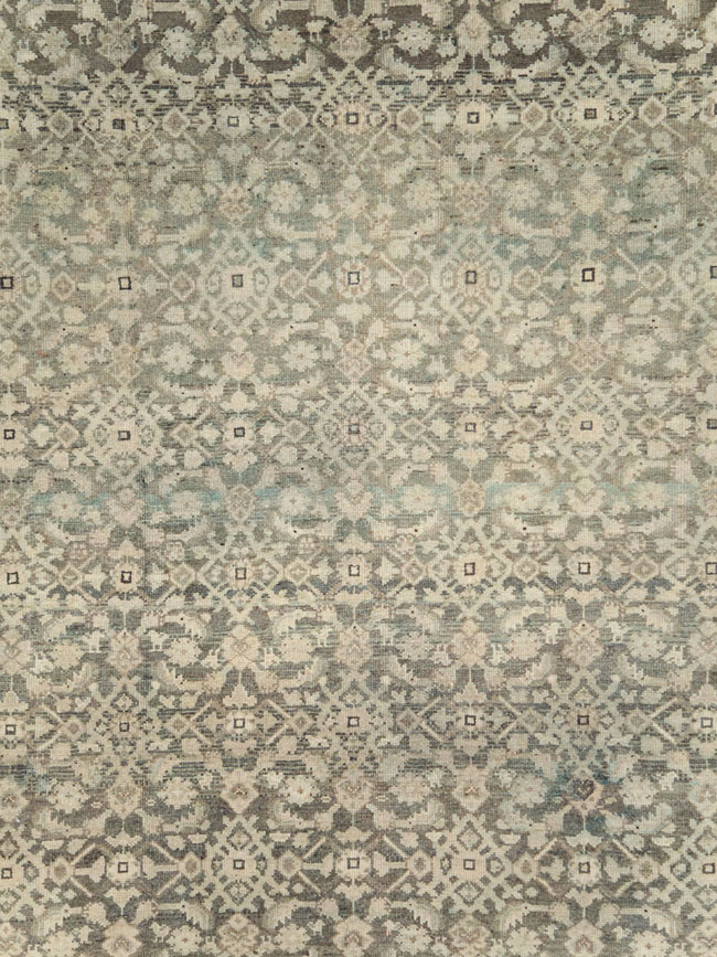Antique Persian Malayer Large Carpet, No.27342 - Galerie Shabab