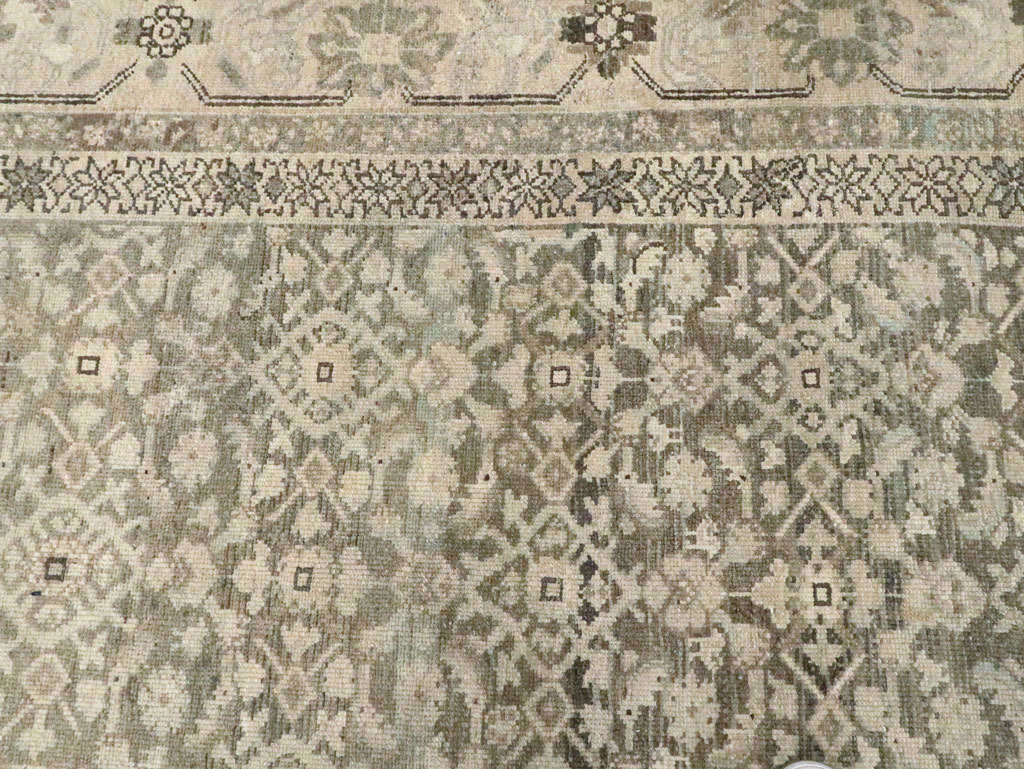 Antique Persian Malayer Large Carpet, No.27342 - Galerie Shabab