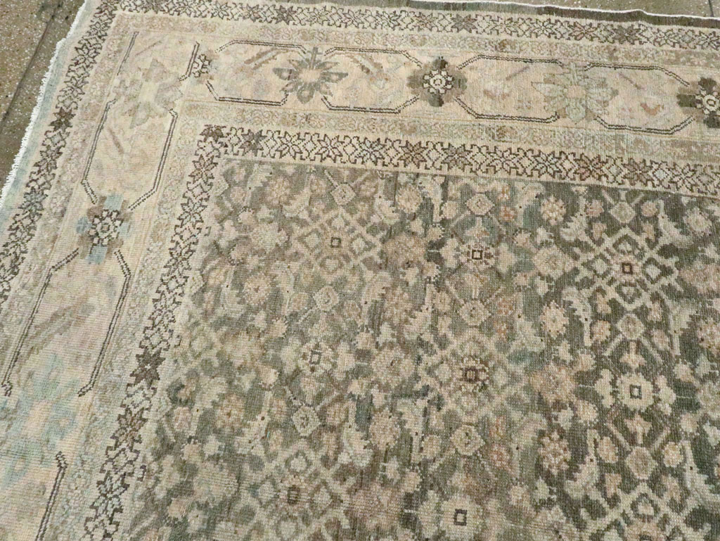 Antique Persian Malayer Large Carpet, No.27342 - Galerie Shabab