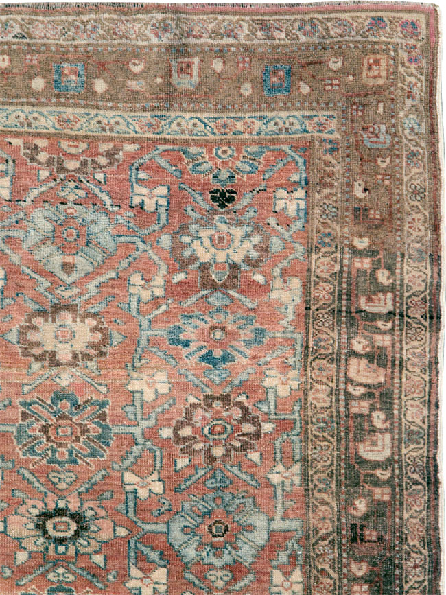 Antique Persian Bidjar Gallery Rug, No.27343 - Galerie Shabab