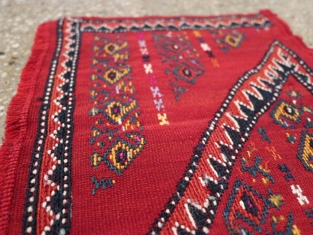 Vintage Persian Qashqai Sampler Rug, No.27351 - Galerie Shabab