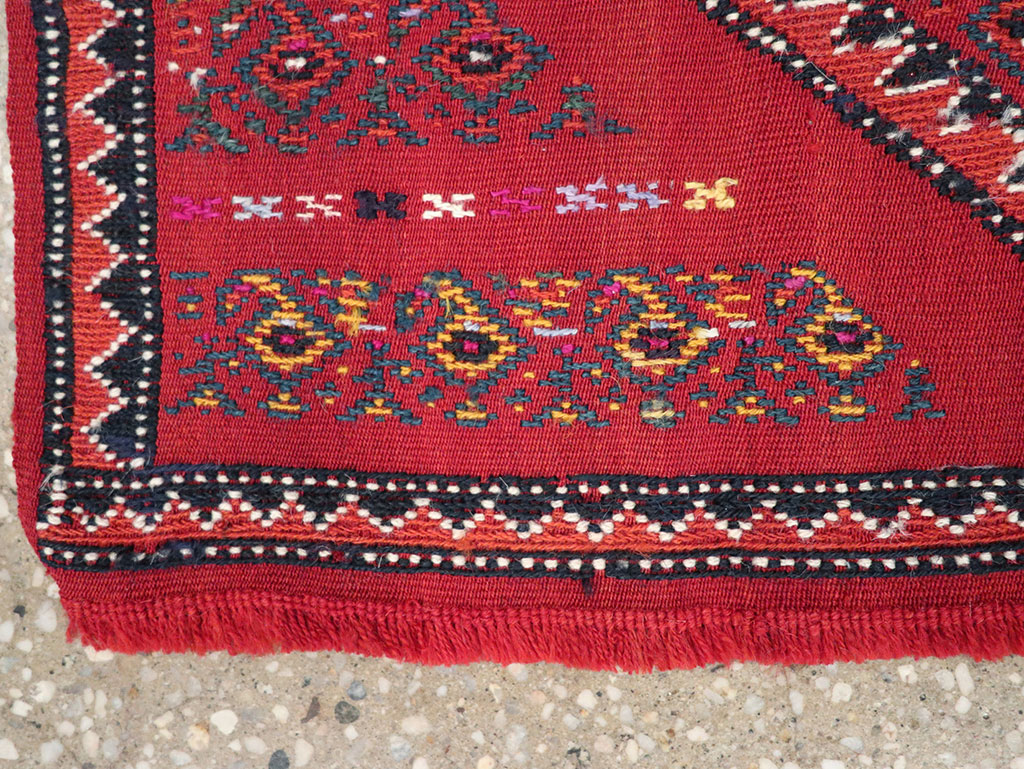 Vintage Persian Qashqai Sampler Rug, No.27351 - Galerie Shabab