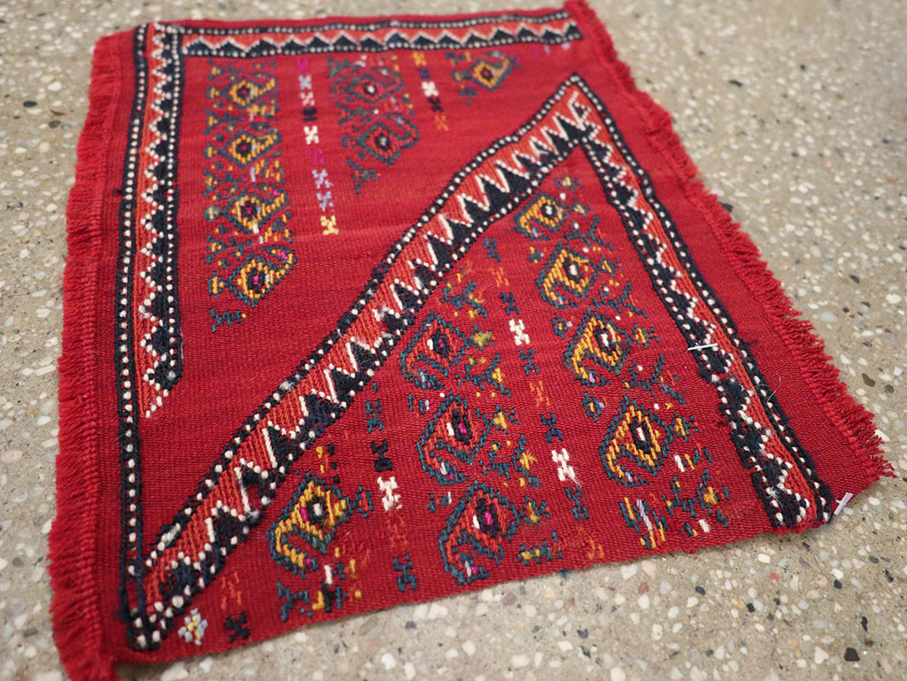 Vintage Persian Qashqai Sampler Rug, No.27351 - Galerie Shabab