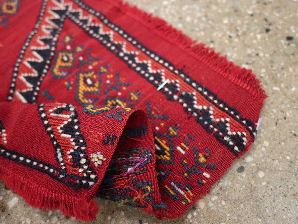 Vintage Persian Qashqai Sampler Rug, No.27351 - Galerie Shabab