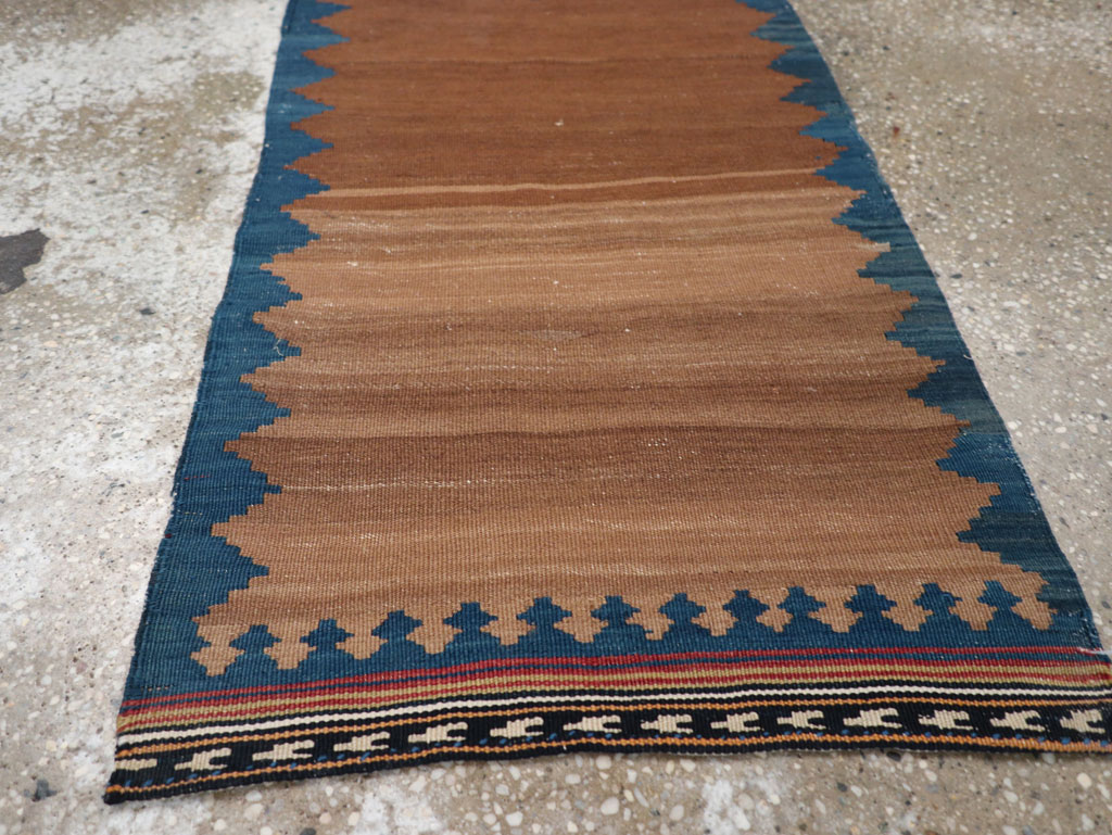 Vintage Persian Kilim Throw Rug, No.27352 - Galerie Shabab