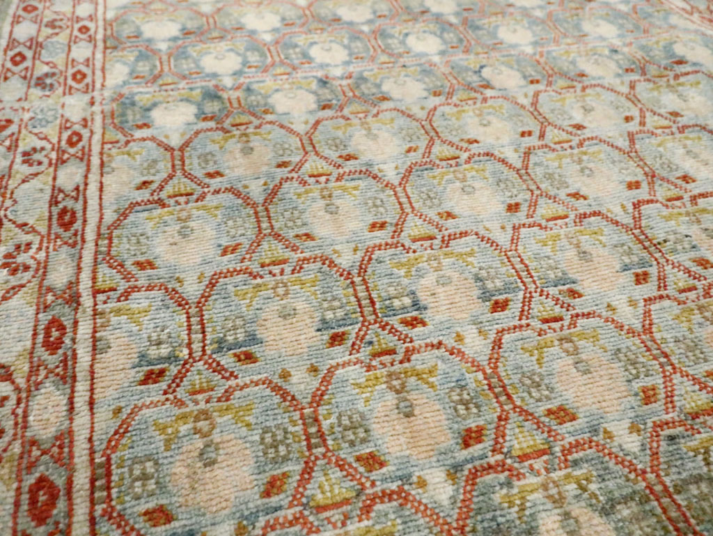 Vintage Persian Mahal Runner, No.27354 - Galerie Shabab