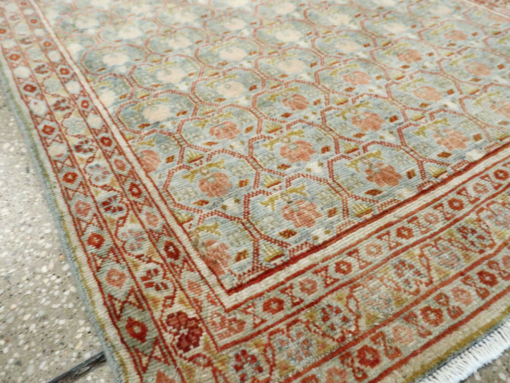 Vintage Persian Mahal Runner, No.27354 - Galerie Shabab