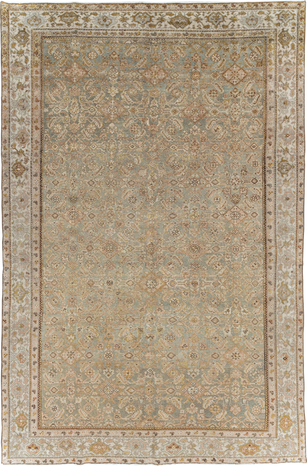 Antique Persian Malayer Accent Carpet, No.27355 - Galerie Shabab