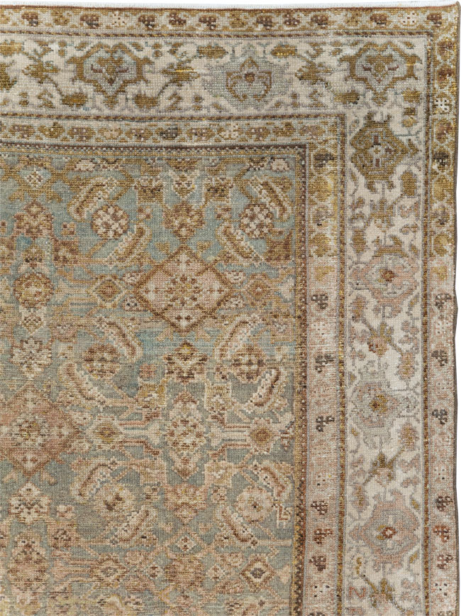 Antique Persian Malayer Accent Carpet, No.27355 - Galerie Shabab