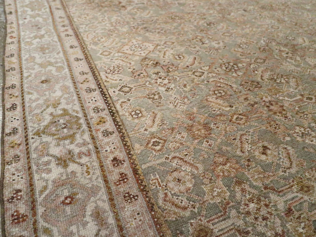 Antique Persian Malayer Accent Carpet, No.27355 - Galerie Shabab