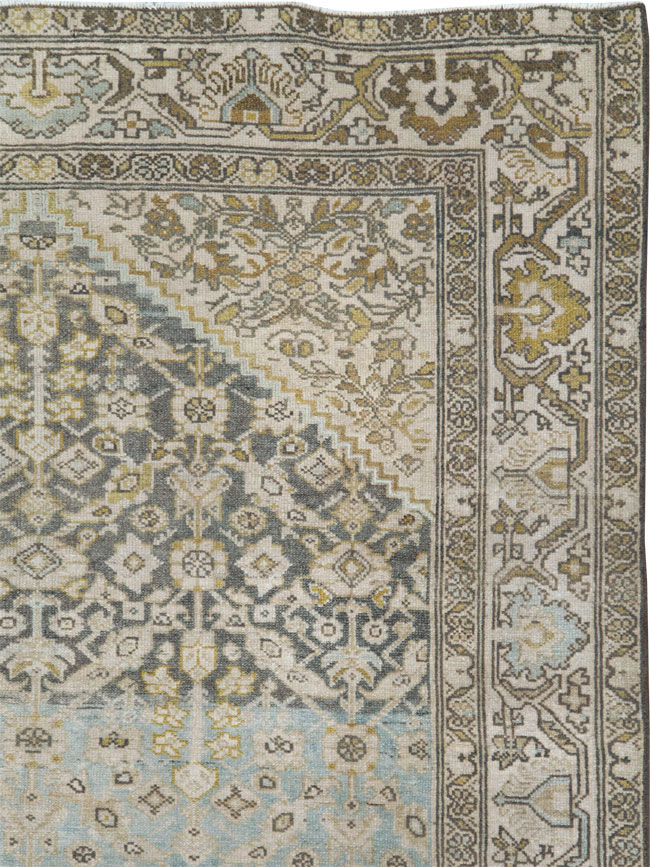 Antique Persian Malayer Gallery Carpet, No.27357 - Galerie Shabab