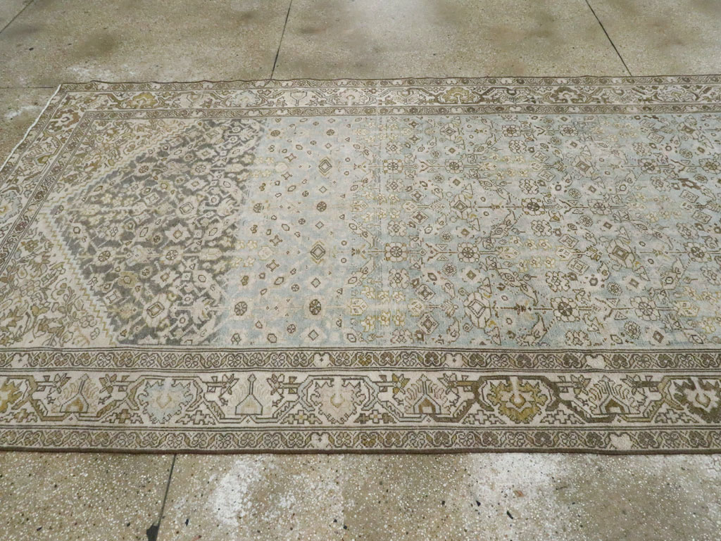 Antique Persian Malayer Gallery Carpet, No.27357 - Galerie Shabab