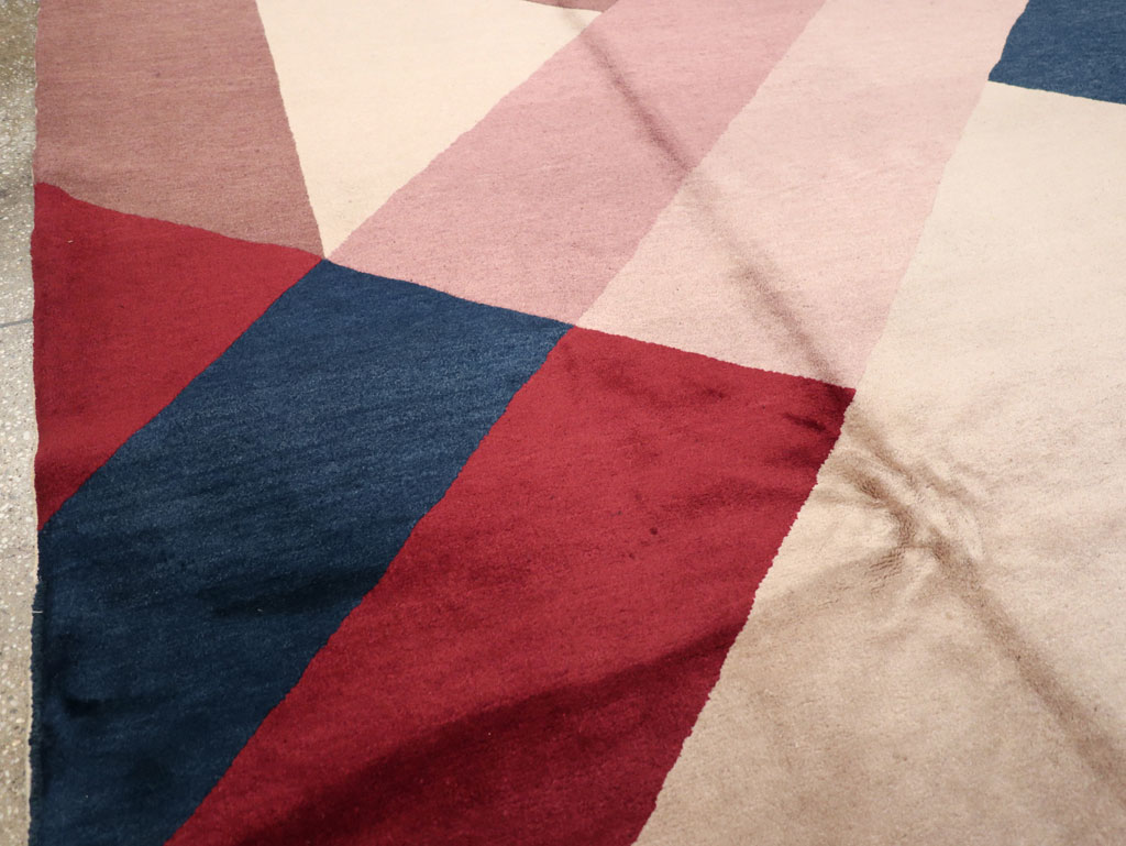 Vintage Chinese Art Deco Rug, No.27360 - Galerie Shabab