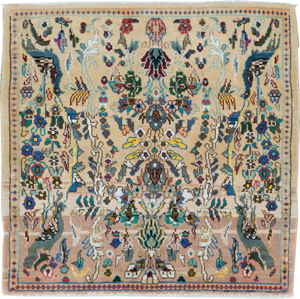 Vintage Persian Tabriz Rug, No.27361 - Galerie Shabab