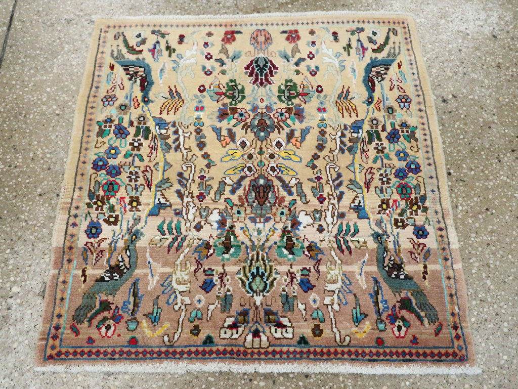 Vintage Persian Tabriz Rug, No.27361 - Galerie Shabab