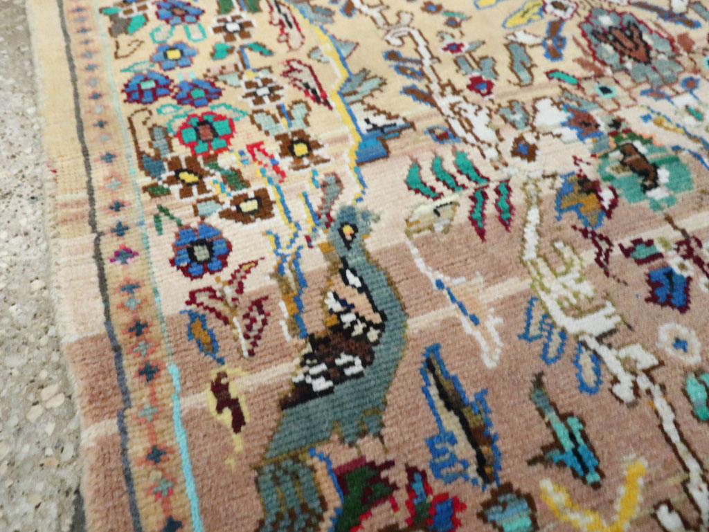Vintage Persian Tabriz Rug, No.27361 - Galerie Shabab