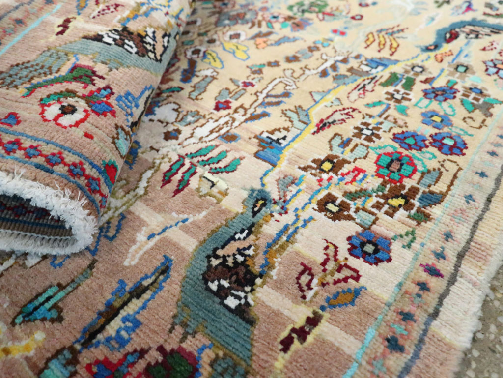 Vintage Persian Tabriz Rug, No.27361 - Galerie Shabab