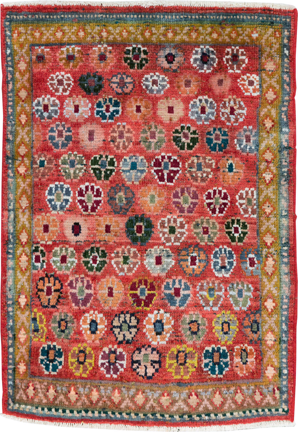 Vintage Persian Mahal Rug, No.27363 - Galerie Shabab